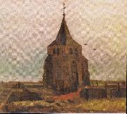Vincent Van Gogh Old Church Tower at Nuenen Spain oil painting artist